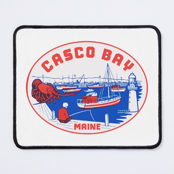 Item preview, Casco Bay Vintage Style Decal designed and sold by Decal Mania.