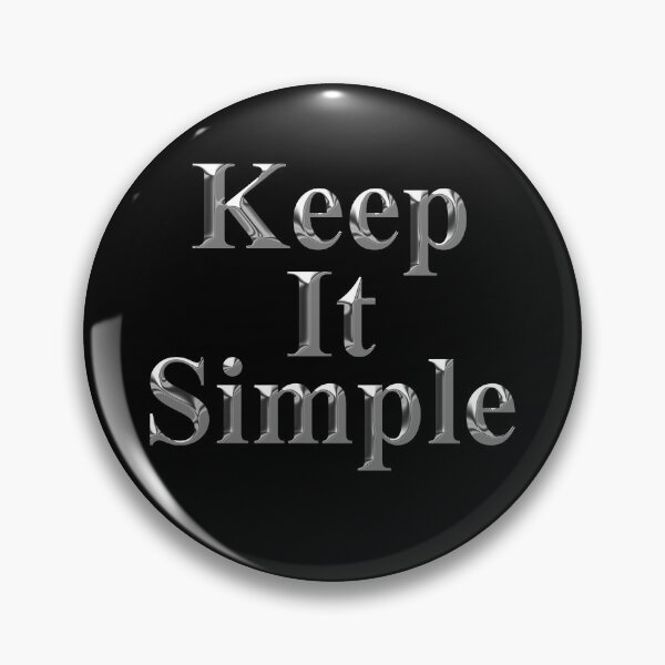 Item preview, Keep It Simple designed and sold by ICreateYourLook.