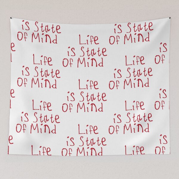 Item preview, Life Is A State Of Mind designed and sold by kinpirks.