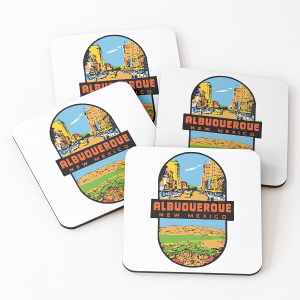 Item preview, Albuquerque New Mexico Vintage Style Decal designed and sold by Decal Mania.