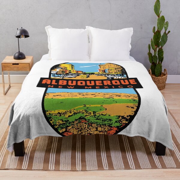 Item preview, Albuquerque New Mexico Vintage Style Decal designed and sold by Decal Mania.
