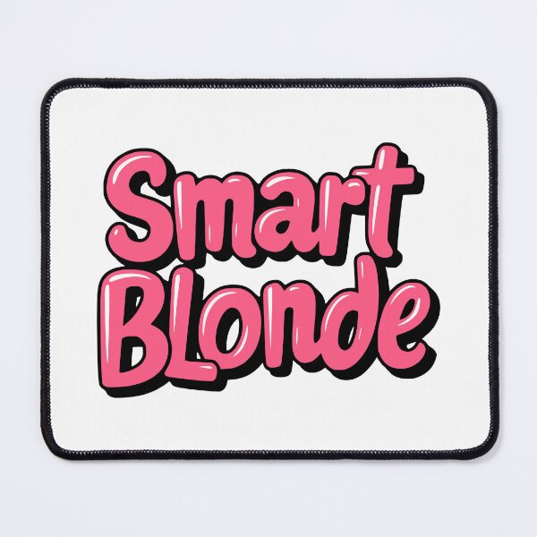 Item preview, Smart Blonde! Funny Pink Girl designed and sold by PMCreative.