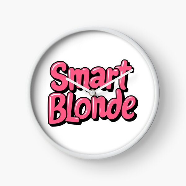 Item preview, Smart Blonde! Funny Pink Girl designed and sold by PMCreative.