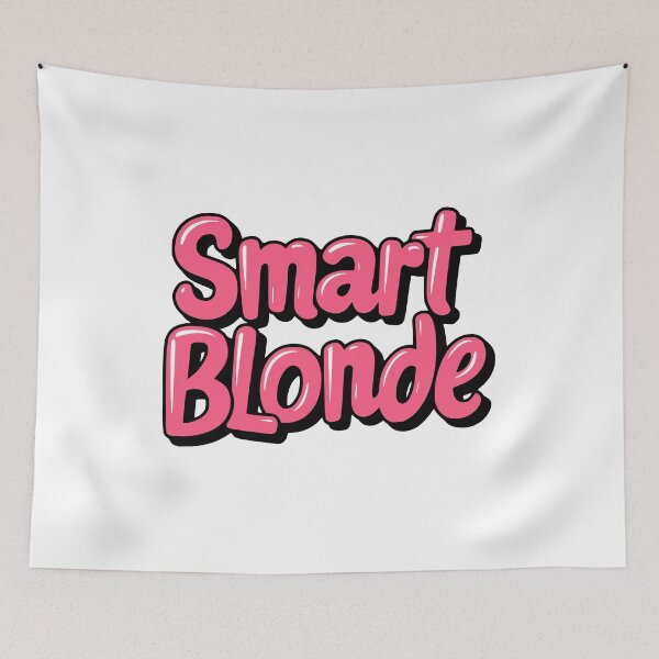 Item preview, Smart Blonde! Funny Pink Girl designed and sold by PMCreative.