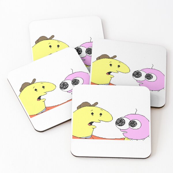Item preview, Pim & Charlie (Look, Pim...) - Smiling Friends Pixel Art designed and sold by MaddieMade.