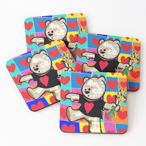 Item preview, graffiti Bear Valentine 1 designed and sold by LowEndGraphics.