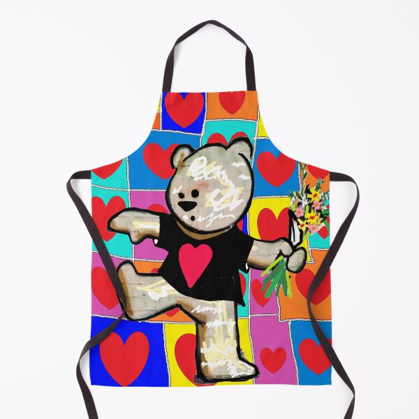 Item preview, graffiti Bear Valentine 1 designed and sold by LowEndGraphics.