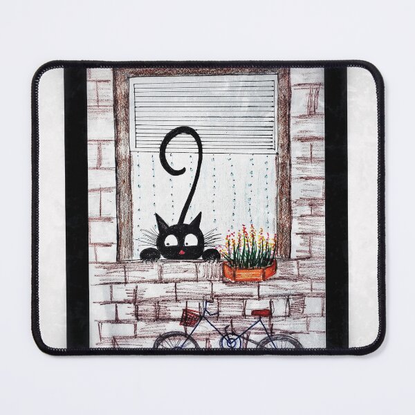 Item preview, Black cat designed and sold by fandrade.