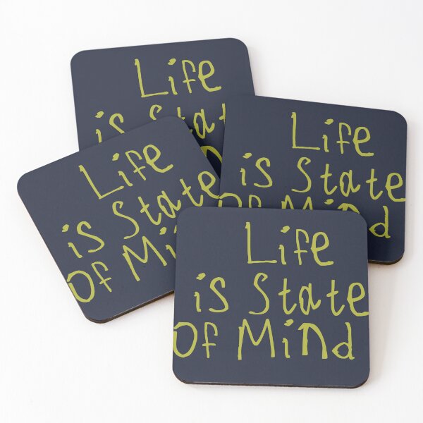 Item preview, Life Is A State Of Mind designed and sold by kinpirks.