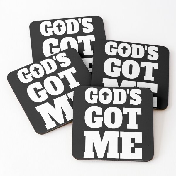 Item preview, God's Got Me! White And Black Christian Gods Got You designed and sold by PMCreative.