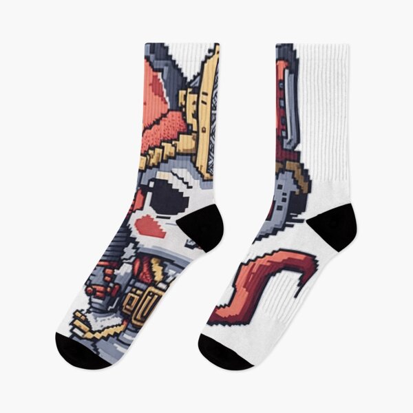 Item preview, Pixel Cat Wearing Samurai  Gear designed and sold by ArtsyWishesShop.