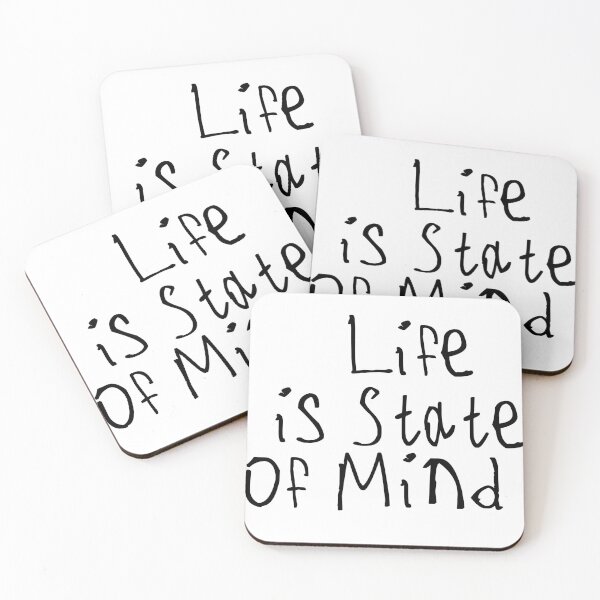 Item preview, Life Is A State Of Mind designed and sold by kinpirks.
