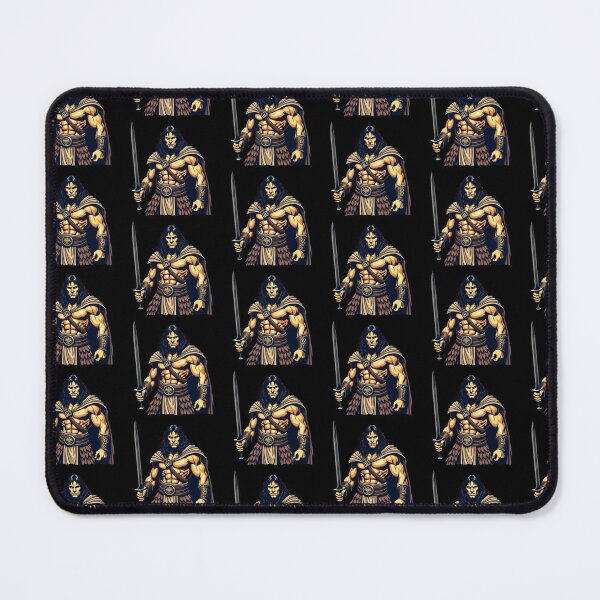 Item preview, Warrior Holding Sword with Determined Look designed and sold by artwaves.