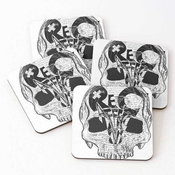 Item preview, Rec Affect Skull Logo Ltd Edition  designed and sold by SplatterMarks Artwork.