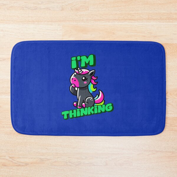 Item preview, I'm Thinking - Charlie Incredible art for the unicorn lover in your life, great gift for daughters, girlfriends, wives and more designed and sold by 3DAF.