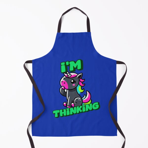 Item preview, I'm Thinking - Charlie Incredible art for the unicorn lover in your life, great gift for daughters, girlfriends, wives and more designed and sold by 3DAF.