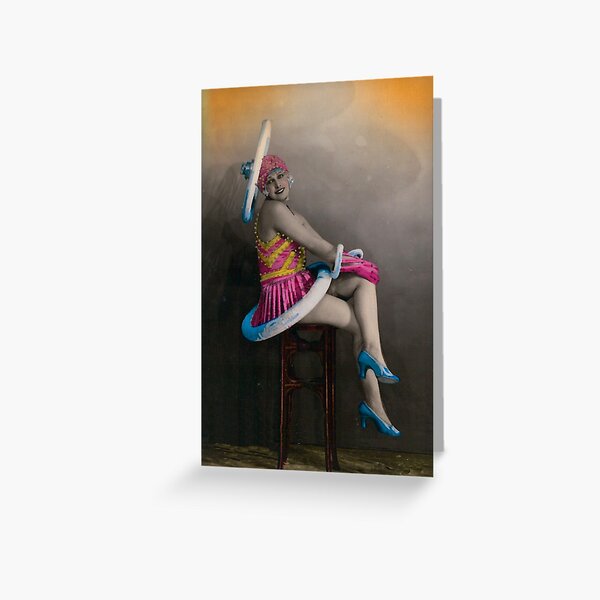 Item preview, Vintage  French Burlesque Stars Melle Noel Casino de Paris designed and sold by MikesDigs.