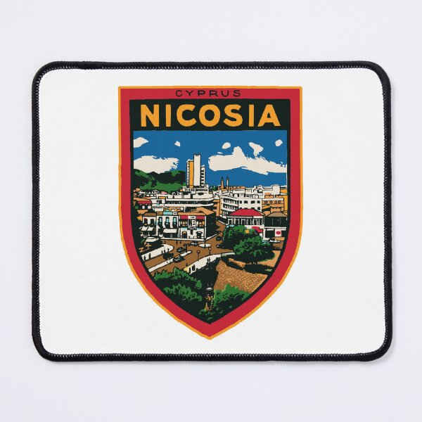 Item preview, Nicosia Cyprus Vintage Style Decal designed and sold by Decal Mania.