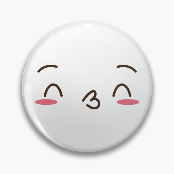 Item preview, Kissing kawaii Japanese emoji  designed and sold by FaddyFog.