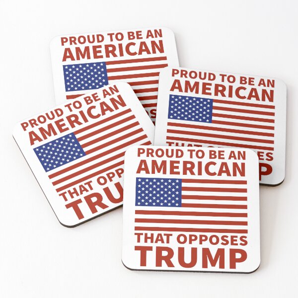 Item preview, Proud to be an American that opposes Trump designed and sold by Rachel the Artist .