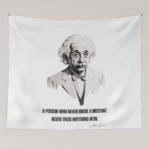 Item preview, Albert Einstein quote poster. designed and sold by Enea Kelo.
