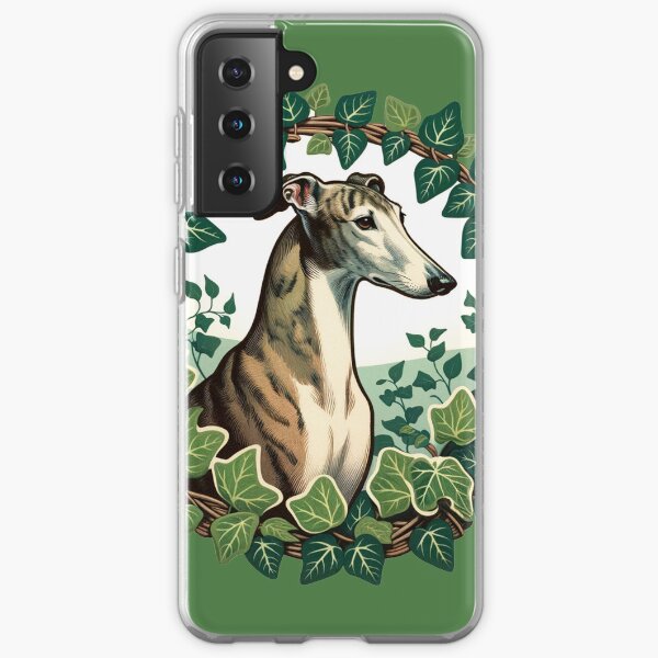 Item preview, Brindle Greyhound Ivy designed and sold by Boog Monst .