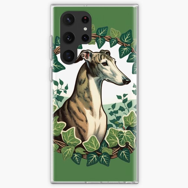 Item preview, Brindle Greyhound Ivy designed and sold by Boog Monst .
