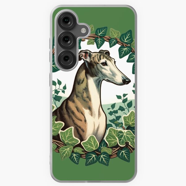 Item preview, Brindle Greyhound Ivy designed and sold by Boog Monst .