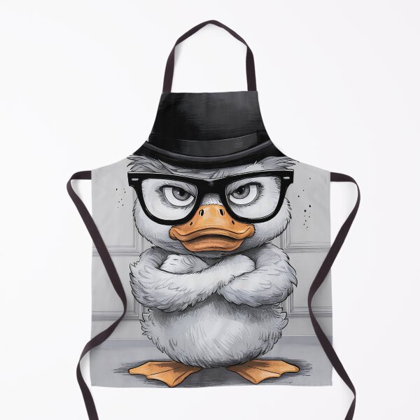 Artikelvorschau, Edle Ente mit Brille und Bowlerhut entworfen und verkauft von ArtsyWishesShop.