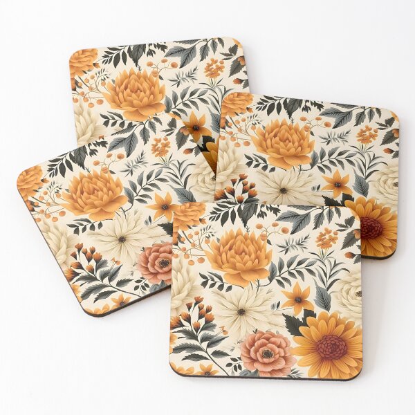 Item preview, Fall-themed Floral Pattern designed and sold by goodfig.