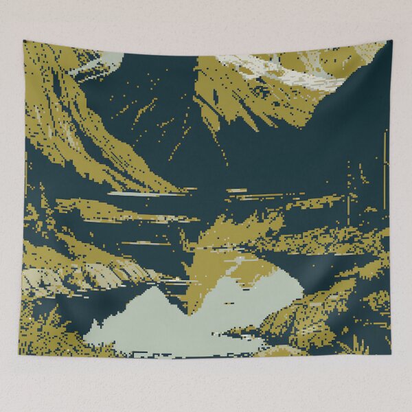 Item preview, Pixel Fiordland National Park Beauty designed and sold by NaturePixel.