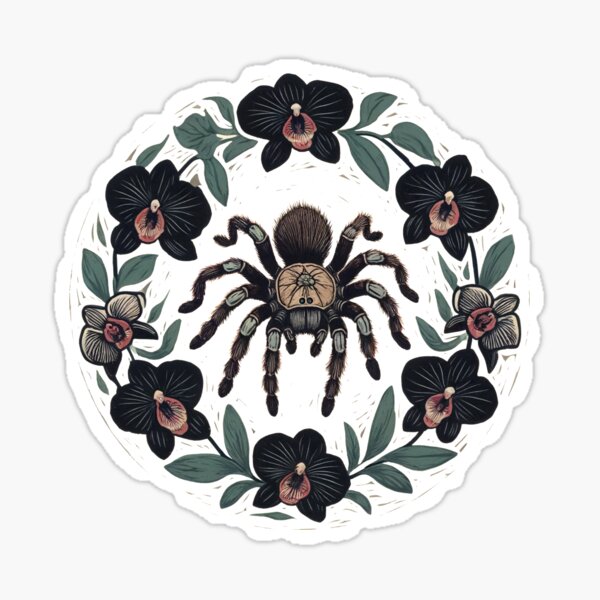 Item preview, Tarantula Black Orchid  designed and sold by Boog Monst .