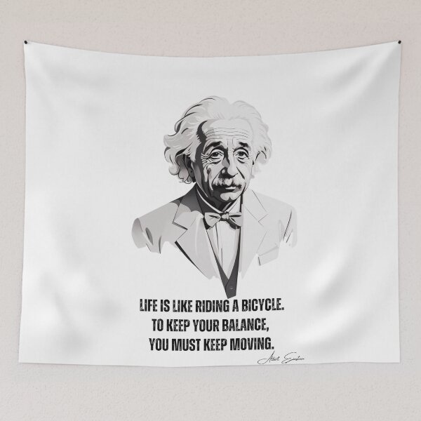 Item preview, Albert Einstein quote poster. designed and sold by Enea Kelo.