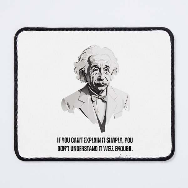 Item preview, Albert Einstein quote poster. designed and sold by Enea Kelo.