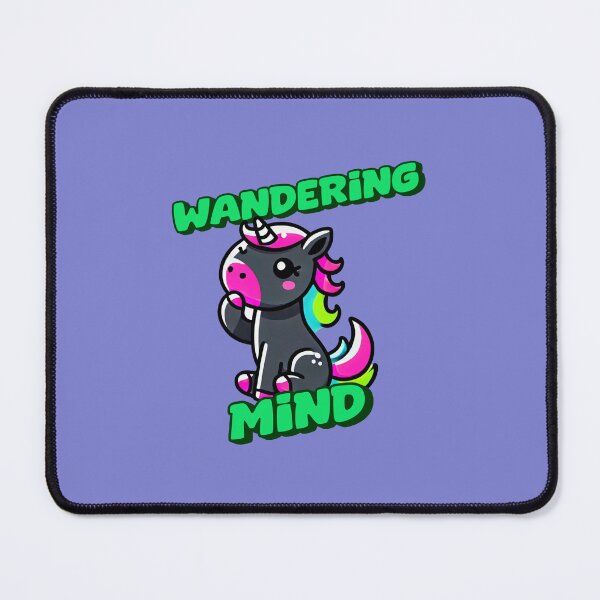 Item preview, Wandering Mind - Charlie Incredible art for the unicorn lover in your life, great gift for daughters, girlfriends, wives and more designed and sold by 3DAF.