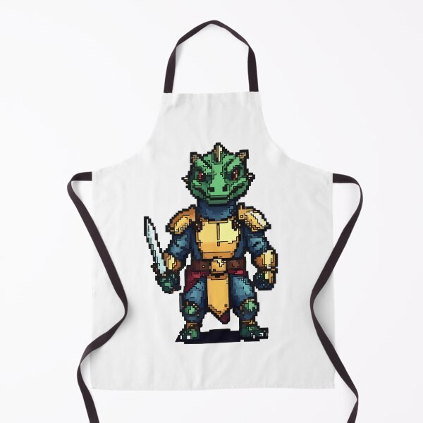 Item preview, Pixel Komodo Dragon Warrior designed and sold by NaturePixel.