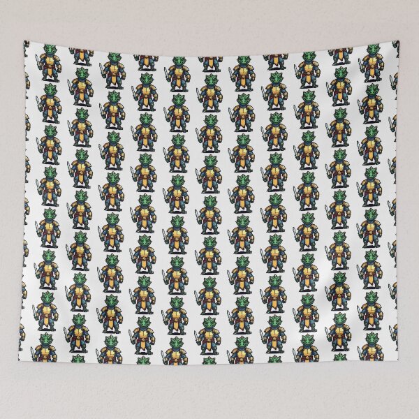 Item preview, Pixel Komodo Dragon Warrior designed and sold by NaturePixel.