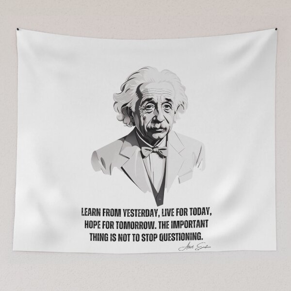 Item preview, Albert Einstein quote poster. designed and sold by Enea Kelo.
