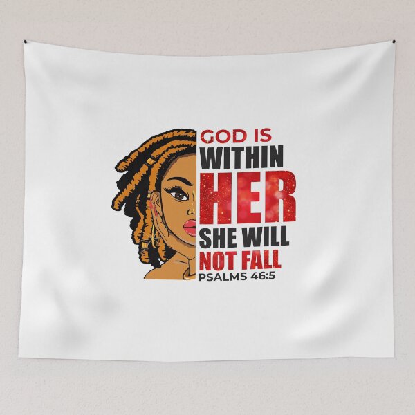 Item preview, God is within her she will not fall designed and sold by itrendstores.