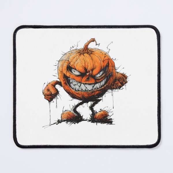 Item preview, Fierce Halloween Pumpkin | Creepy Pumpkin | Dark Halloween designed and sold by Petru&Myself.