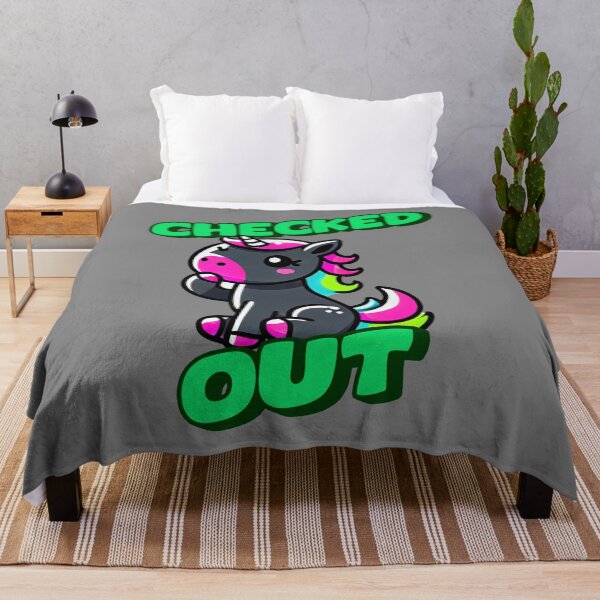 Item preview, Checked Out - Charlie Incredible art for the unicorn lover in your life, great gift for daughters, girlfriends, wives and more designed and sold by 3DAF.