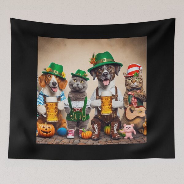 Item preview, Oktoberfest Pets 10 designed and sold by Sybille-Yates.