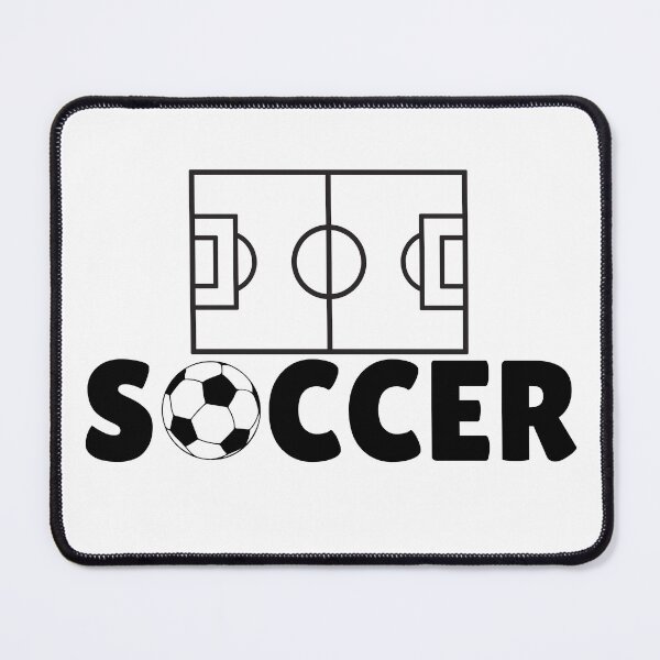 Item preview, SOCCER (3) - BLACK designed and sold by ArtsyCity.