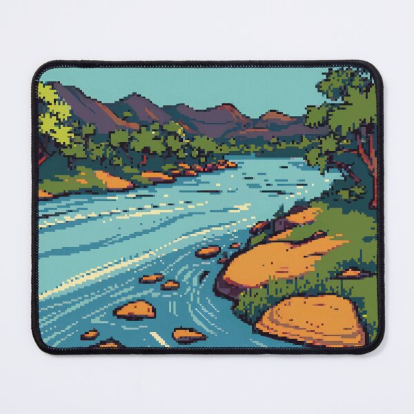 Item preview, Pixel Zambezi River Flow designed and sold by NaturePixel.