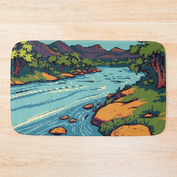 Item preview, Pixel Zambezi River Flow designed and sold by NaturePixel.