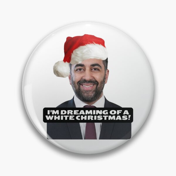 Item preview, Humza Yousaf White Christmas  designed and sold by Flirt-Teez.