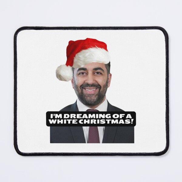 Item preview, Humza Yousaf White Christmas  designed and sold by Flirt-Teez.
