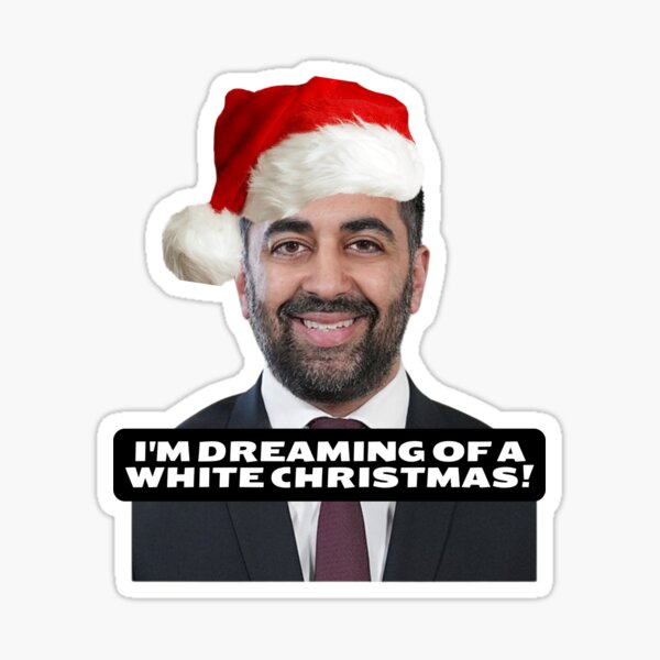 Item preview, Humza Yousaf White Christmas  designed and sold by Flirt-Teez.