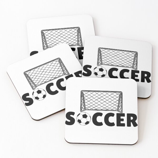 Item preview, SOCCER (4) - BLACK designed and sold by ArtsyCity.