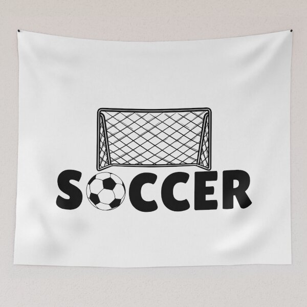 Item preview, SOCCER (4) - BLACK designed and sold by ArtsyCity.
